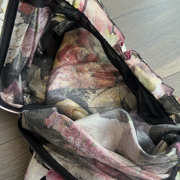 Dolce & Gabbana luminescent Floral Silk Dress Size 44 - Picture 5 of 5